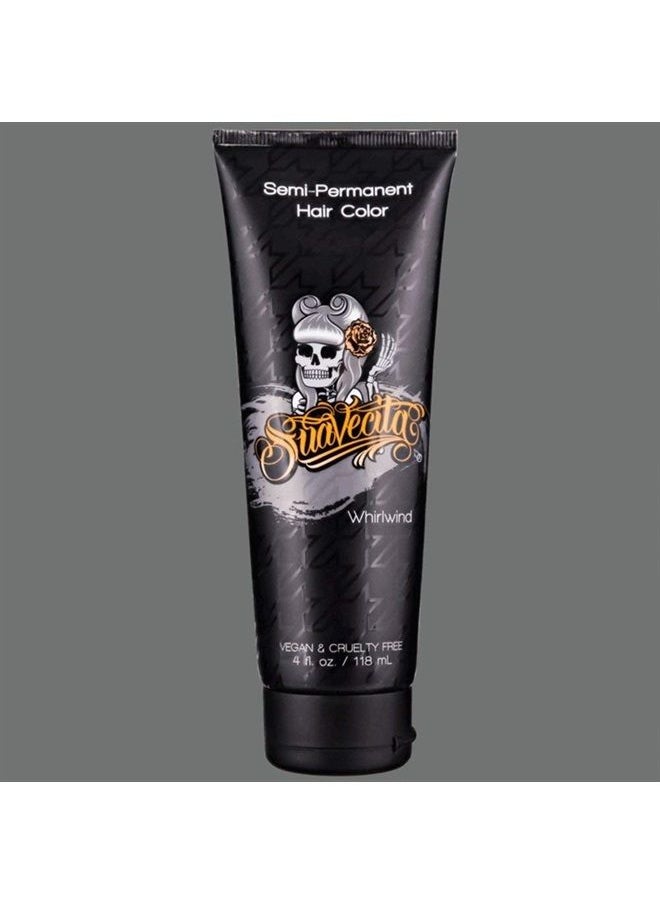 SUAVECITO Suavecita Semi-Permanent Hair Color Whirlwind Gray Vegan Cruelty Free  - Image 2