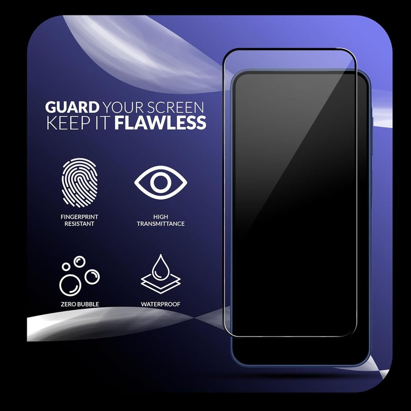 ShieldTech TPU Back Cover Case + Tempered Glass for Samsung Galaxy A17 5G | Transparent Mobile Phone Back Cover Case with Screen Protector for Samsung Galaxy A17 5G | Transparent Back Cover - Image 2