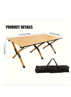 Folding Picnic Table - Camping Table Portable Foldable - pzsku/Z49D642E144BBA3E7440FZ/45/_/1725952863/e1ab676a-b4aa-4e9b-af75-6f3cb83c59fd