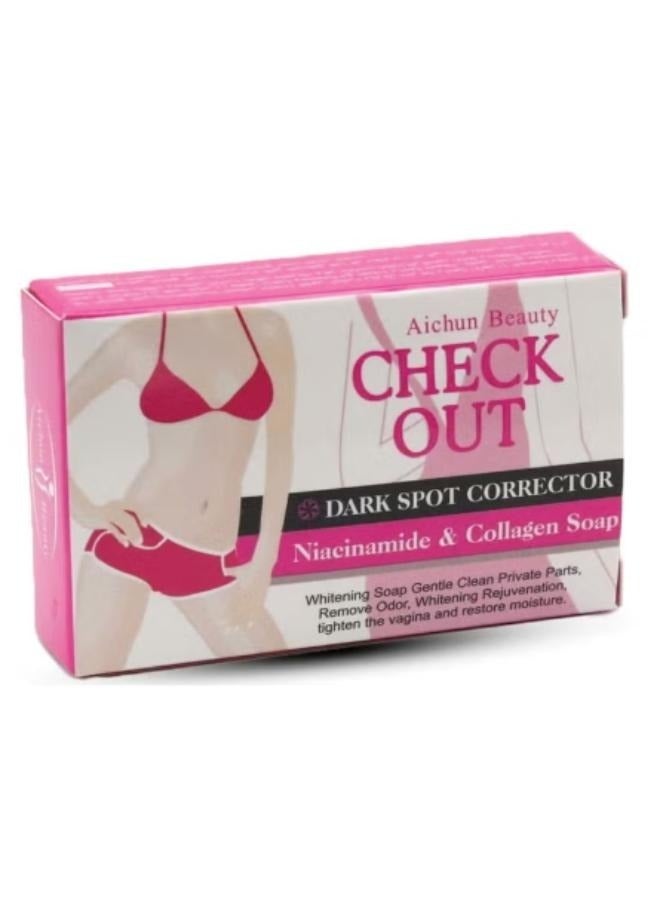 AICHUN 2 Pcs Aichun Beauty Check Out Soap to Lighten the Skin and Remove Stains - Image 2