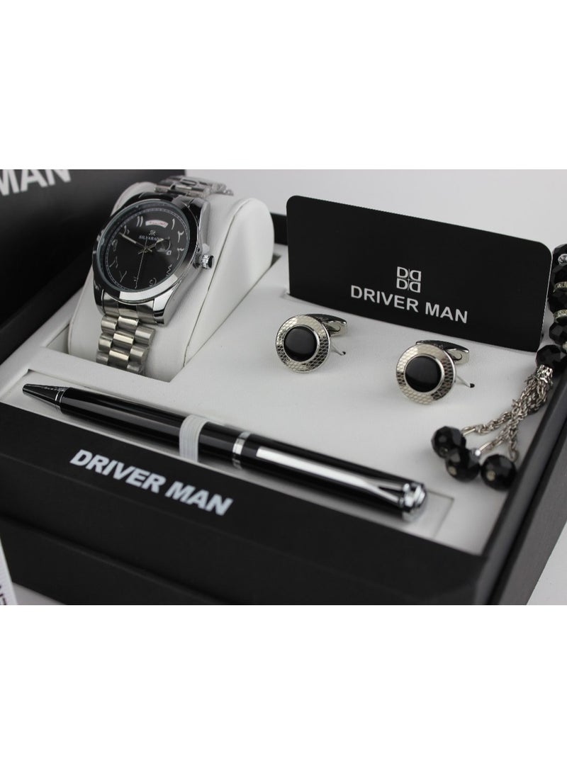 MAN A luxurious four-piece men's watch set