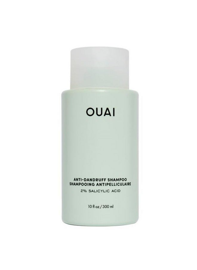 Ouai - OUAI Anti Dandruff Shampoo - Soothing Salicylic Acid Shampoo for Flaky, Dry and Itchy Scalp - Reduces Itching, Redness and Irritation - Sulfate Free Scalp Care (10 Fl Oz) - Image 1
