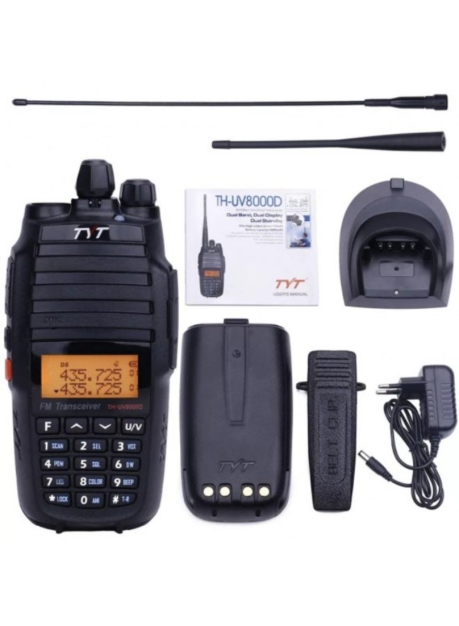 TYT UV-8000D Dual Band VHF/UHF Handheld 10W Rechargeable Battery Type-C - Image 3
