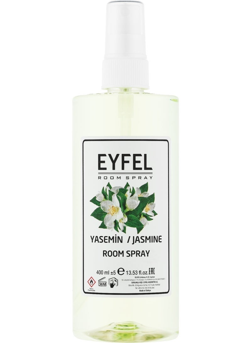 آيفيل معطر جو برائحة الياسمين من إيفيل - رائحة تدوم طويلاً، 400 مل | زيوت عطرية فاخرة للمنزل والمكتب - Image 1