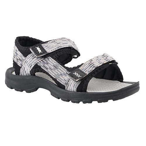 FUEL Women's Everyday Comfort Sandals, Soft Cushioned Flat with Comfortable Anti-Slip Sole, Stylish Daily Use Footwear for Casual Wear(Black-8UK) - Image 2