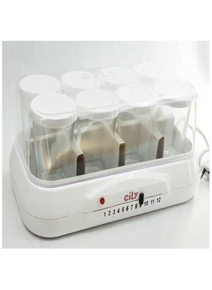 City Homemade yogurt maker – 8 cups - Image 4