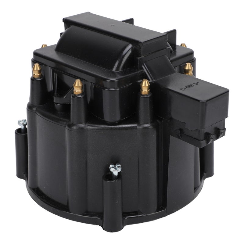 Large Distributor Cap Rotor Kit Replacement Distributor Cap Tune Up Assembly for K549 SBC 283 305 307 327 350 400 BBC 454 396 427 Black - Image 3