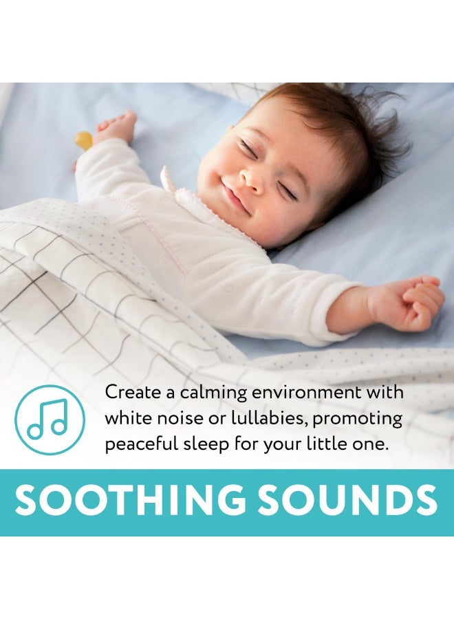 XiuWoo Smart WiFi Baby Monitor with Camera and Night Vision 4mp HD Video, Temperature Display, Sound & Motion Alerts, 2-Way Talk, Compatible with iOS & Android,Pink - Image 5