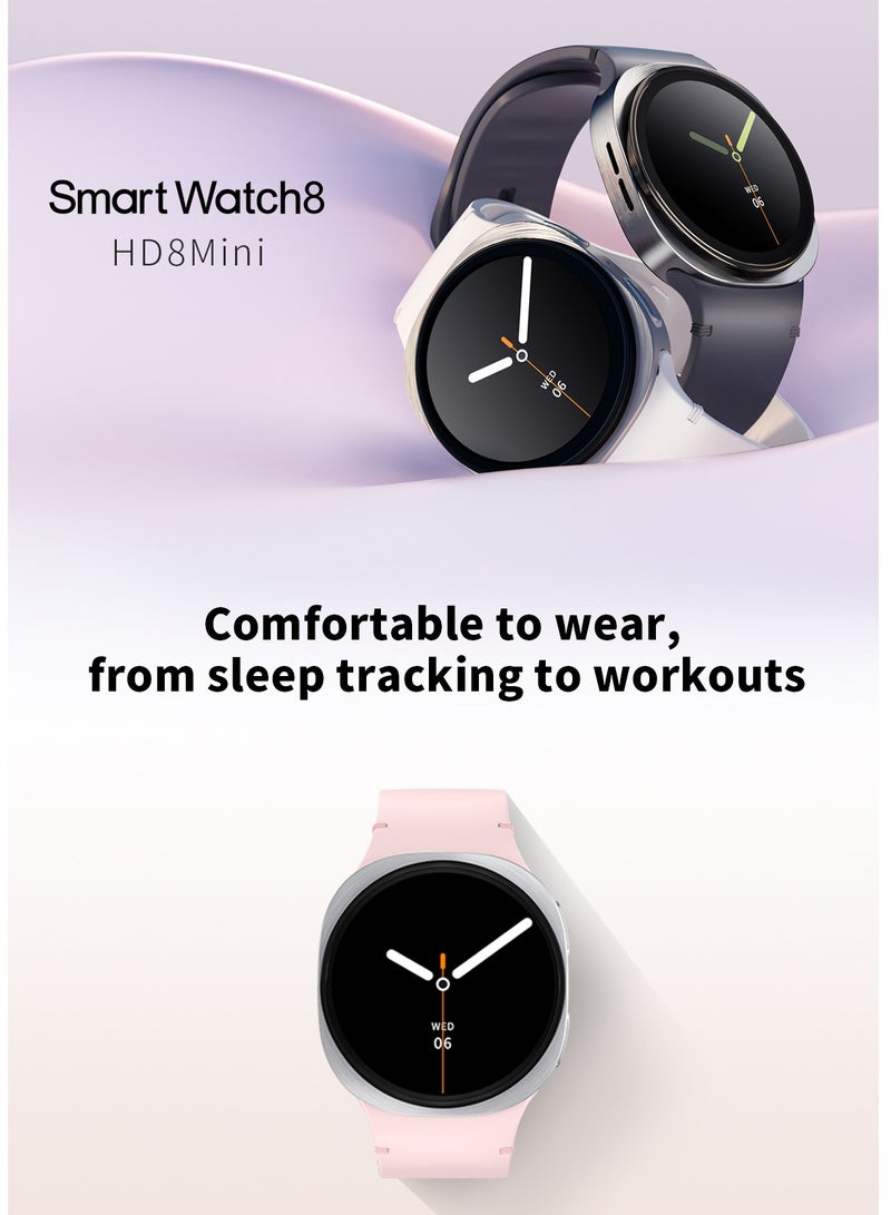 general Galaxy Watch 8 (2025) 40mm Bluetooth smartwatch, air cushion design, fitness tracker, sleep coach, running coach, energy score, heart rate tracking, graphite - Image 2