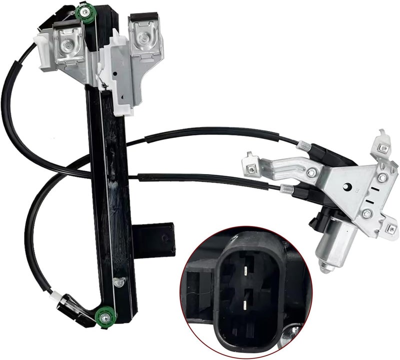 DYRDINSHOW 748-229 Rear Right Passenger Side Power Window Regulator with Motor Assembly for 2000-2006 Chevy Tahoe, GMC Yukon, Cadillac Escalade - Image 2