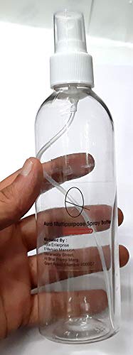 Aura 200 ML Empty Perfume Spray Bottle Room Freshner Empty Bottle Mist Spray Bottle Sanitizer Spray Bottle Clear Pack Of 2 - Image 3