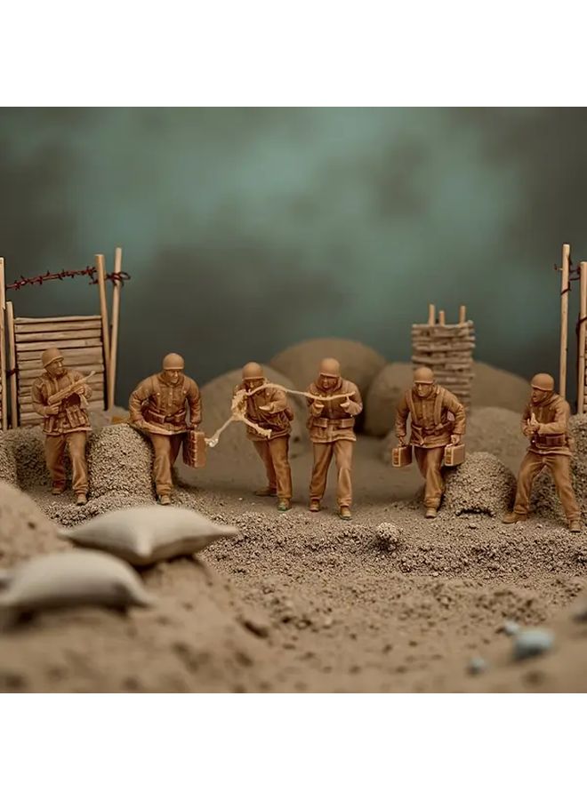 High Precision 1 72 Scale German Soldiers Resin Model Military Miniature For Collectors - Image 2