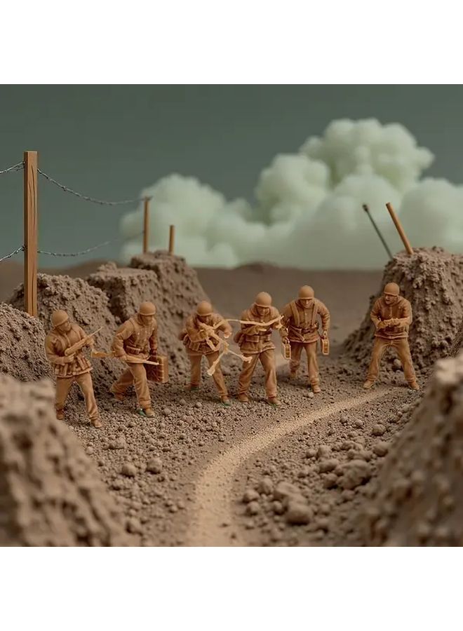 High Precision 1 72 Scale German Soldiers Resin Model Military Miniature For Collectors - Image 5