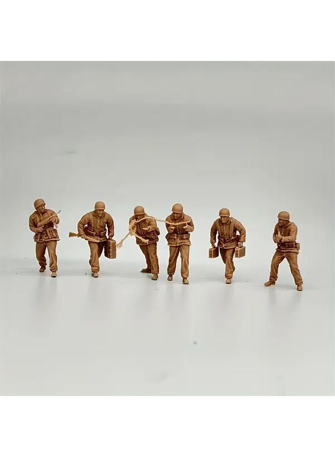 High Precision 1 72 Scale German Soldiers Resin Model Military Miniature For Collectors - Image 1