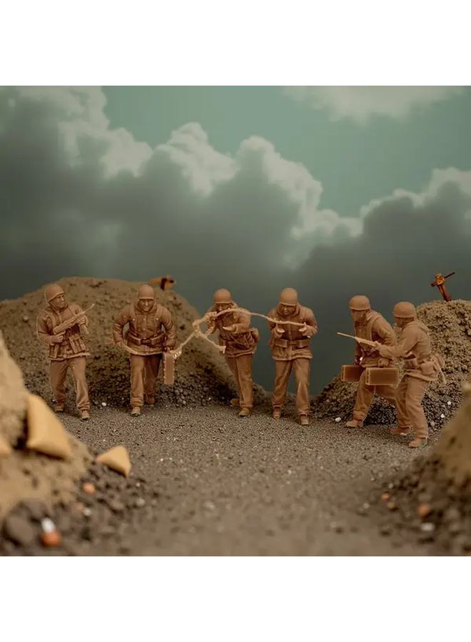 High Precision 1 72 Scale German Soldiers Resin Model Military Miniature For Collectors - Image 4