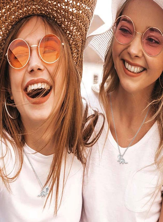 أم جارتوريا قلادة MJartoria BFF بتصميم ديناصورين، قلادة صداقة مثالية للأزواج، قلادة متطابقة، هدية للأزواج - Image 4
