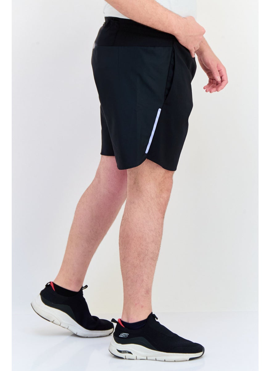 Adidas Men Sportswear Fit 7 Inseam Training Shorts, Black  - Image 2