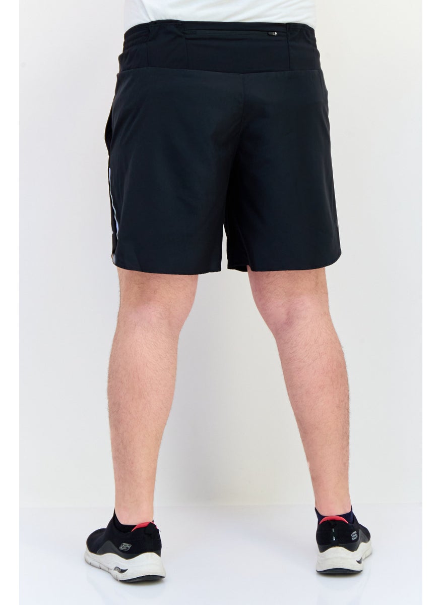 Adidas Men Sportswear Fit 7 Inseam Training Shorts, Black  - Image 3