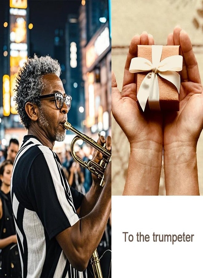 Yreamont Mini Trumpet Brooch Pin for Granddaughter Daughter Musician Gifts for Men Women Grandson Son Musical Instrument Pins for Clothing Gold Trumpet Lapel Pins for Women Men Musician Gift Ideas - Image 3