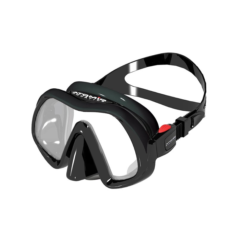 ATOMIC Aquatics Venom Frameless Scuba Diving Mask with Rigid Silicone Skirt | Comfortable Ultra-Clear Swimming Mask for Scuba Diving & Snorkeling, Black - Image 2