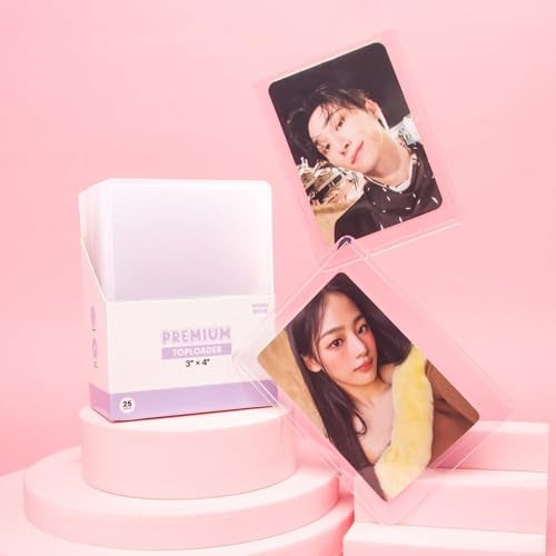 Mandu Deco Toploaders for Kpop Album Photocards or Trading Cards, 3" x 4" (Pack of 25) - Image 5