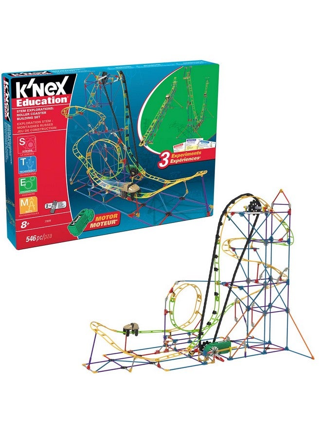 K'NEX Education Stem Explorations Roller Coaster Building Set 546 Pieces Ages 8+ Construction Education Toy  - Image 2