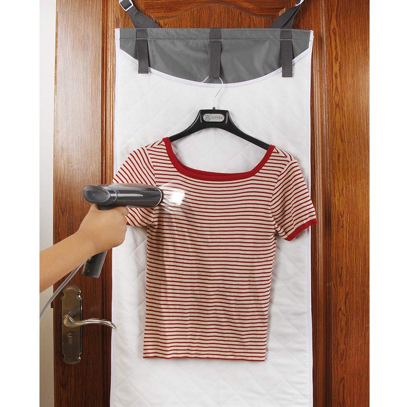 Forzaddik Forzaddik Over The Door Vertical Steamboard Press Pad, for Hand Held Steamer, portable ironing mat for traveling  - Image 3