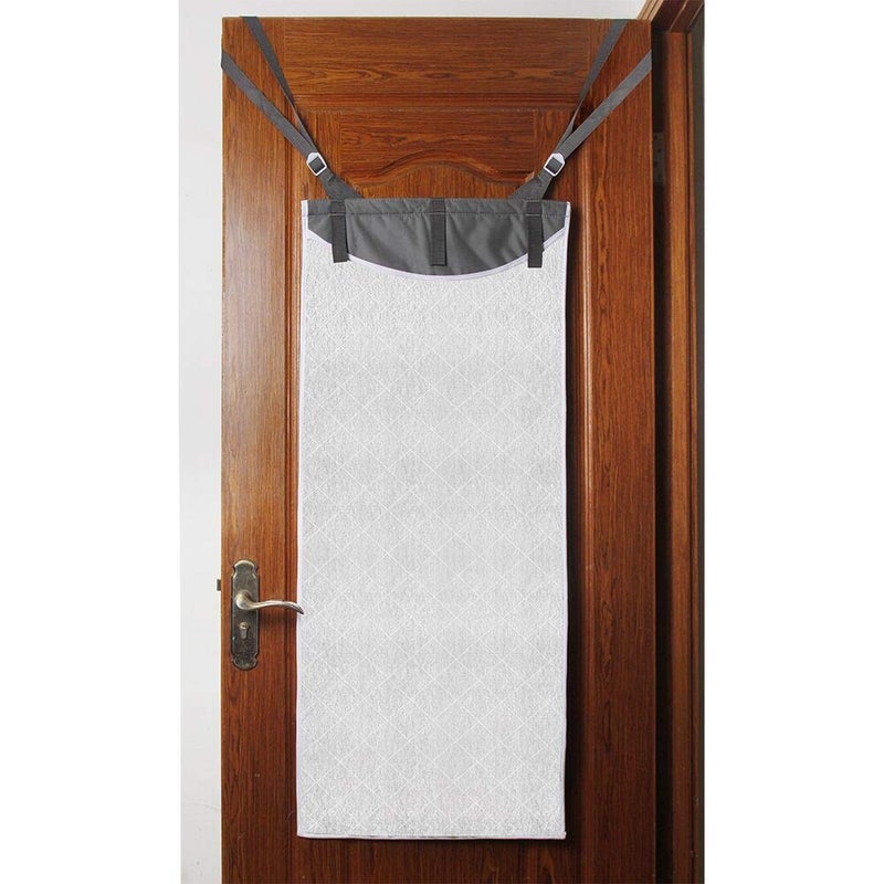 Forzaddik Forzaddik Over The Door Vertical Steamboard Press Pad, for Hand Held Steamer, portable ironing mat for traveling  - Image 2
