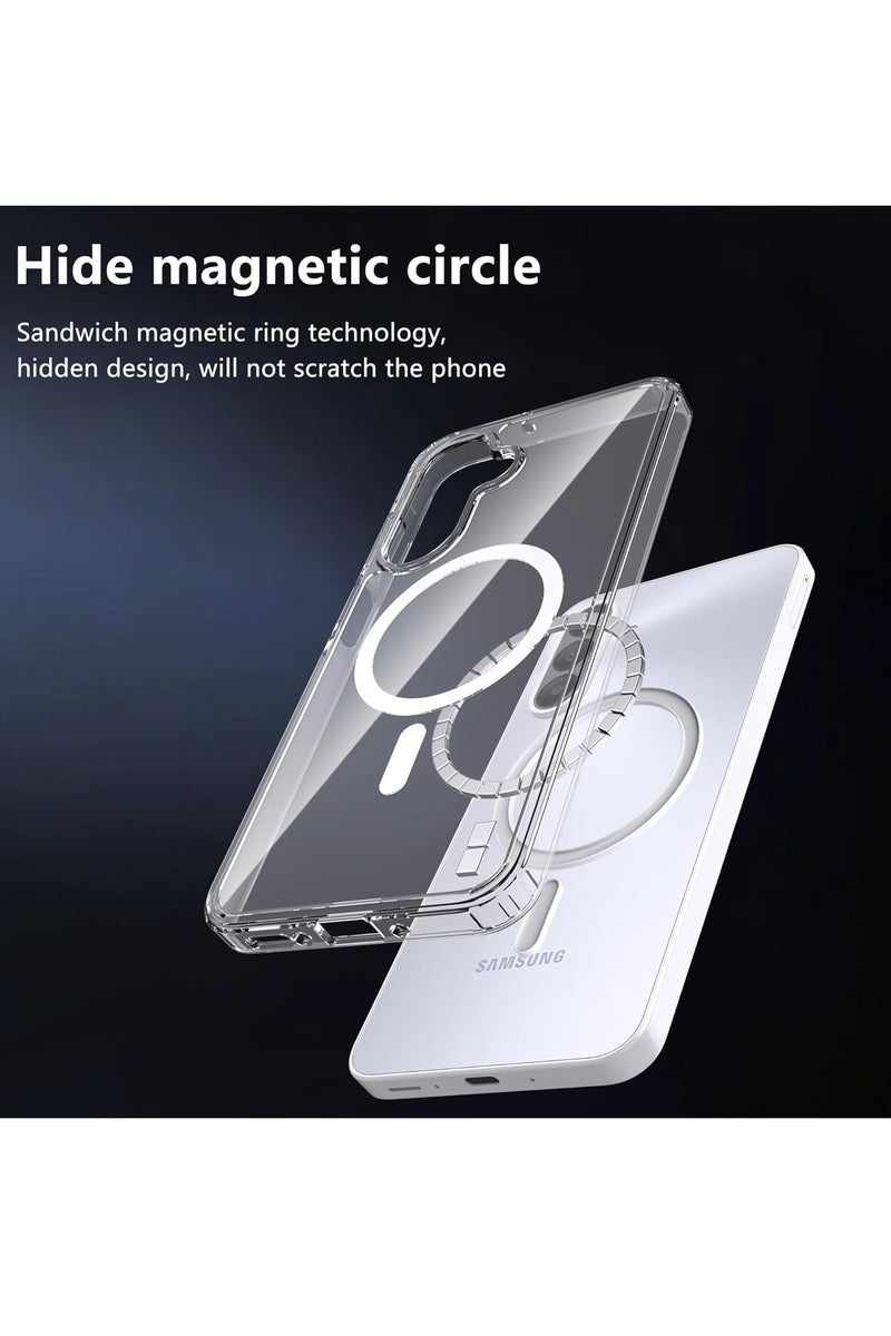 MIGOFAST Samsung Galaxy A15 5G MagSafe Hybrid Clear Case Compatible with Samsung Galaxy A15 5G  Compatible with MagSafe, PC with TPU Hybrid Technology for Galaxy A15 - Image 3