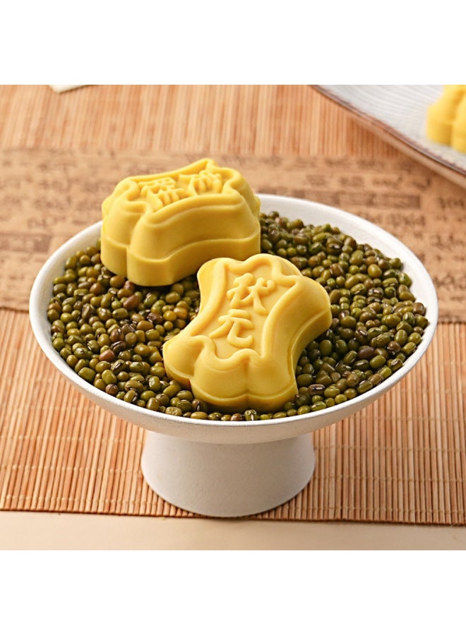 Dingsheng Cake Mold High Examination Blessing 50/30g Top Scholar Graduation Season Moon Cake Mung Bean Cake Mold Dim Sum Baking-Color:30g Dingsheng Cake ] - Image 3