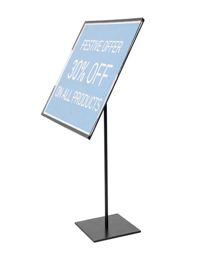 Infomate Acrylic Premium Display Stand A4 – Clear Vertical Sign Holder for Tabletop, Menu, Price Display, Promotions & Notices - Image 5