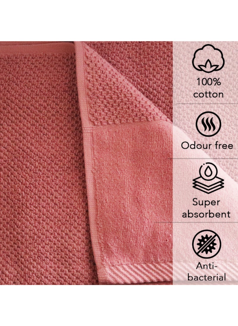 Algrave Bath Towel 100% Premium Cotton Bath Towel (75 x 145 cm)  Fade-resistant Long-lasting Bath Towel Gives Touch & Comfort