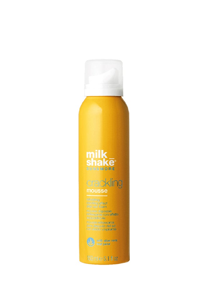 Milk Shake Cooling & Hydrating Crackling Mousse for Hair & Skin - Provides an Instant Effervescent Effect & Protects from UV Damage with Argan Oil (150 ml) - Image 1