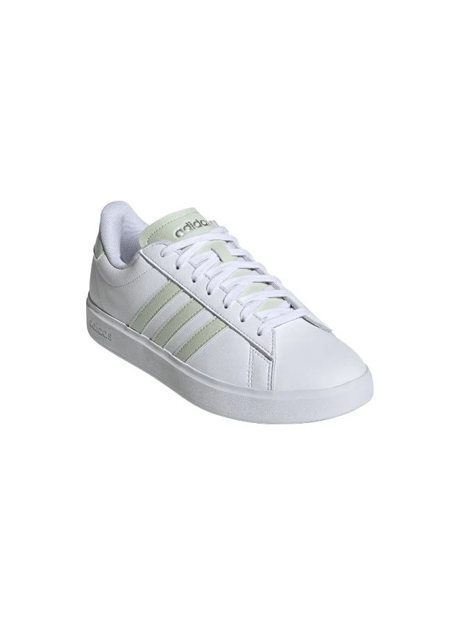 adidas جراند كورت 2.0 أحذية رياضية بيضاء 3