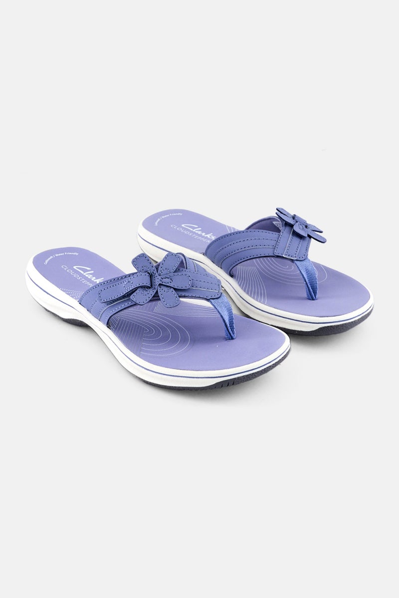 clarks Kids Girl Brinkley Arlak Slip On Sandal, Lavender  - Image 1
