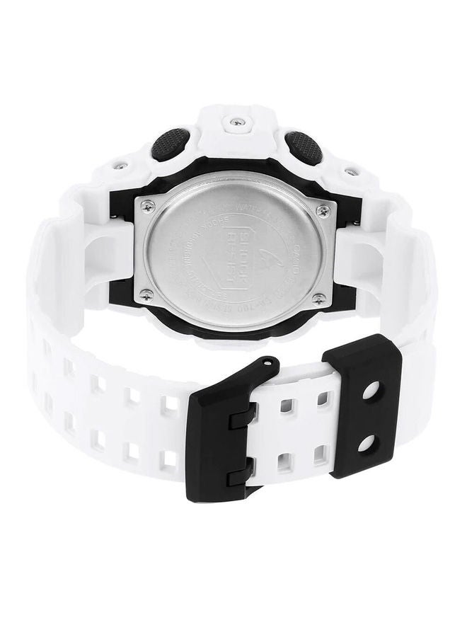 كاسيو ساعة يد من الراتينغ بعقارب ورقمي GA-700-7ADR - Image 2