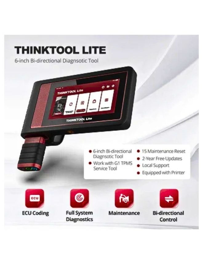 فكر في السيارة - Thinktool Lite obdII ماسح كمبيوتر السيارة أدوات تشخيص النظام الكامل محرك محلل برمجة أداة المسح الضوئي 2-Yeras Update - Image 1