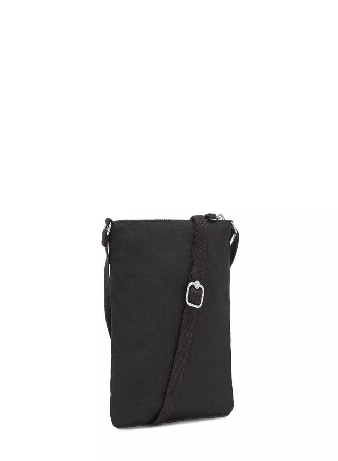 KIPLING KIPLING حقيبة كيبلينج كيكو ميني للجنسين، حقيبة يد خفيفة الوزن قابلة للتعديل، حقيبة كتف متينة، لون أسود، 8 × 9 × 1.25 بوصة - Image 2
