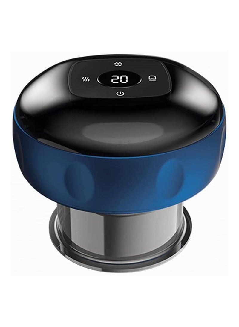 إسكدنيا مدلك الحجامة الكهربائية مدلك العلاج بالحجامة الذكية  6 أوضاع للتدليك العلاج بالضوء لكشط الجسم وحرق الدهون متعدد الألوان - Image 2