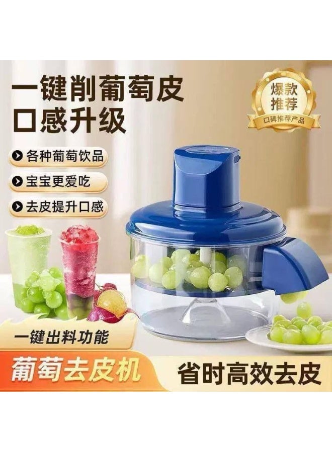 Multi-purpose electric chopper with a garlic and grape peeling tool - Image 3