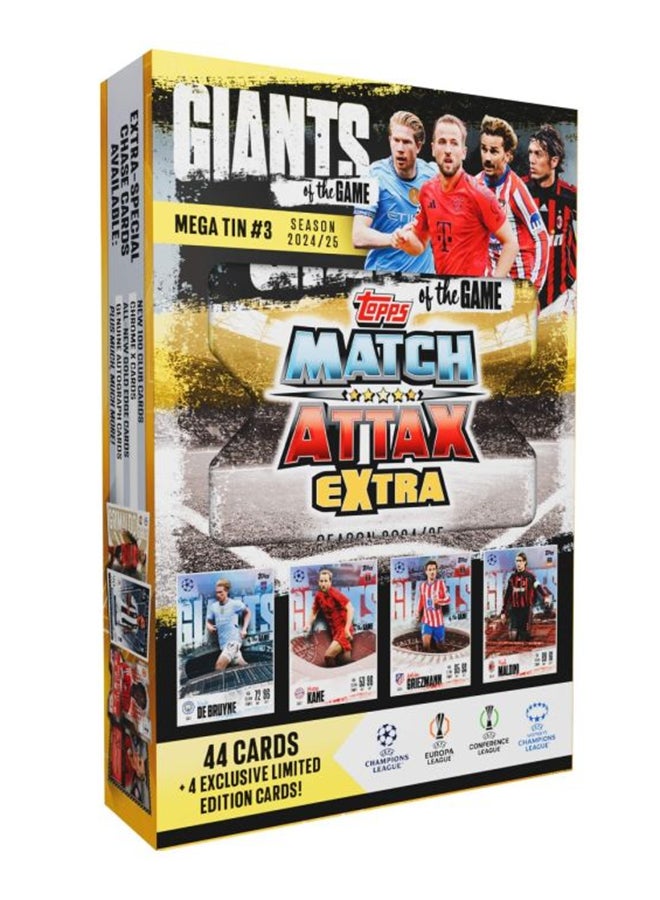 Topps Match Attax Extra 24/25 Mega Tin #3 - Giants of the Game Assorted 1 Piece - Image 2