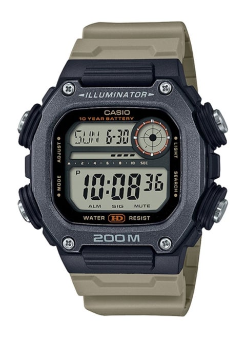 Men's Resin Square Shape Digital Watch DW-291HX-5AVDF