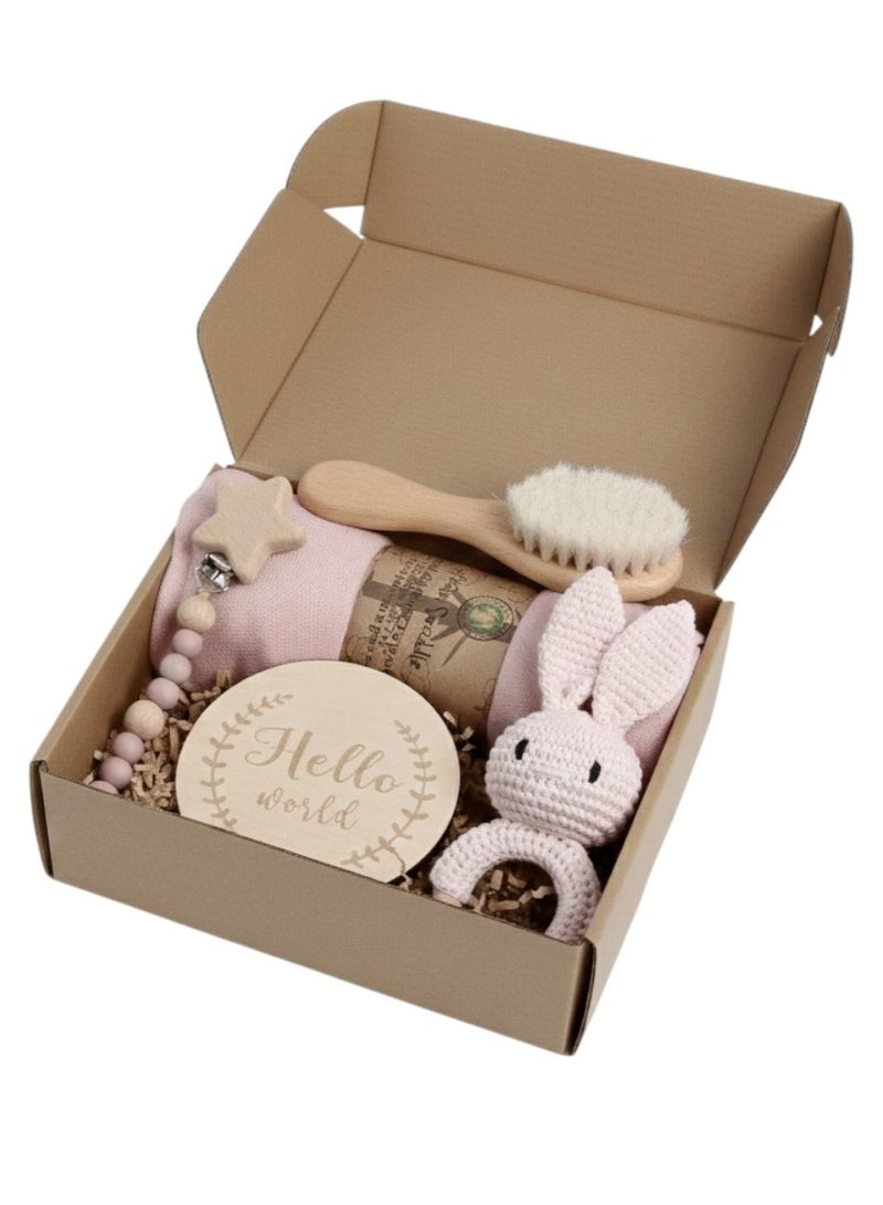 Bambimici – Multi-Purpose Baby Gift Box - Bunny Set F - Image 1