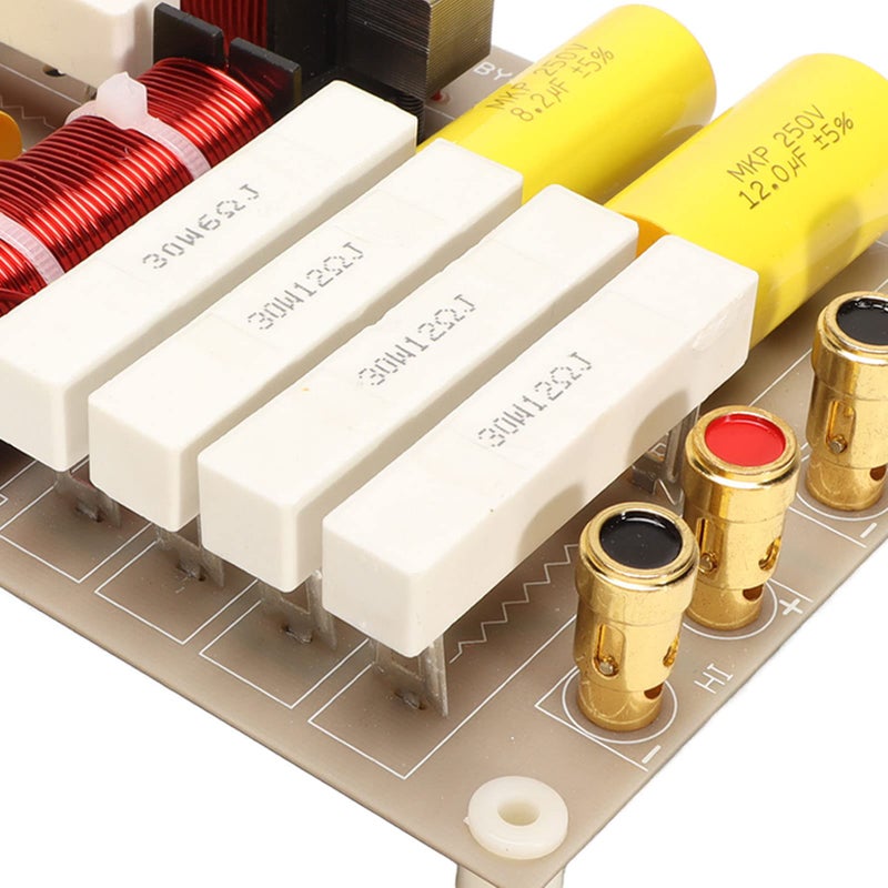 800W 2 Way Audio Crossover Filter Treble Bass Frequency Divider For DIY HiFi Speakers - Image 4