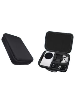 Xbox Series S Console Storage Bag, for Xbox Series S Game Console, Travel Case, Controller and Gaming Accessories, EVA Waterproof, Black