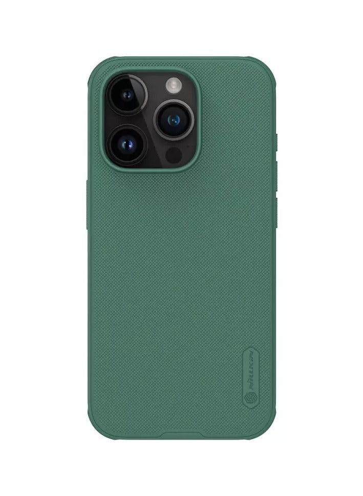 Nillkin Super Frosted Shield Pro Magnetic MagSafe Matte cover case for Apple iPhone 15 Pro 6.1-Dark Green - Image 1