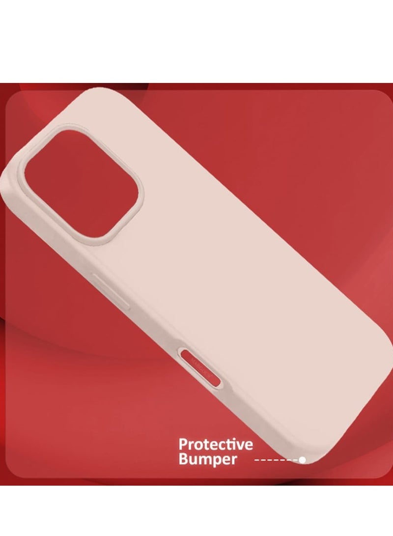 Liquid Silicone iPhone 16 Pro Max Case - Ultra Slim, Drop Protection, Soft Anti-Scratch Microfiber Lining (Model J) - Image 5