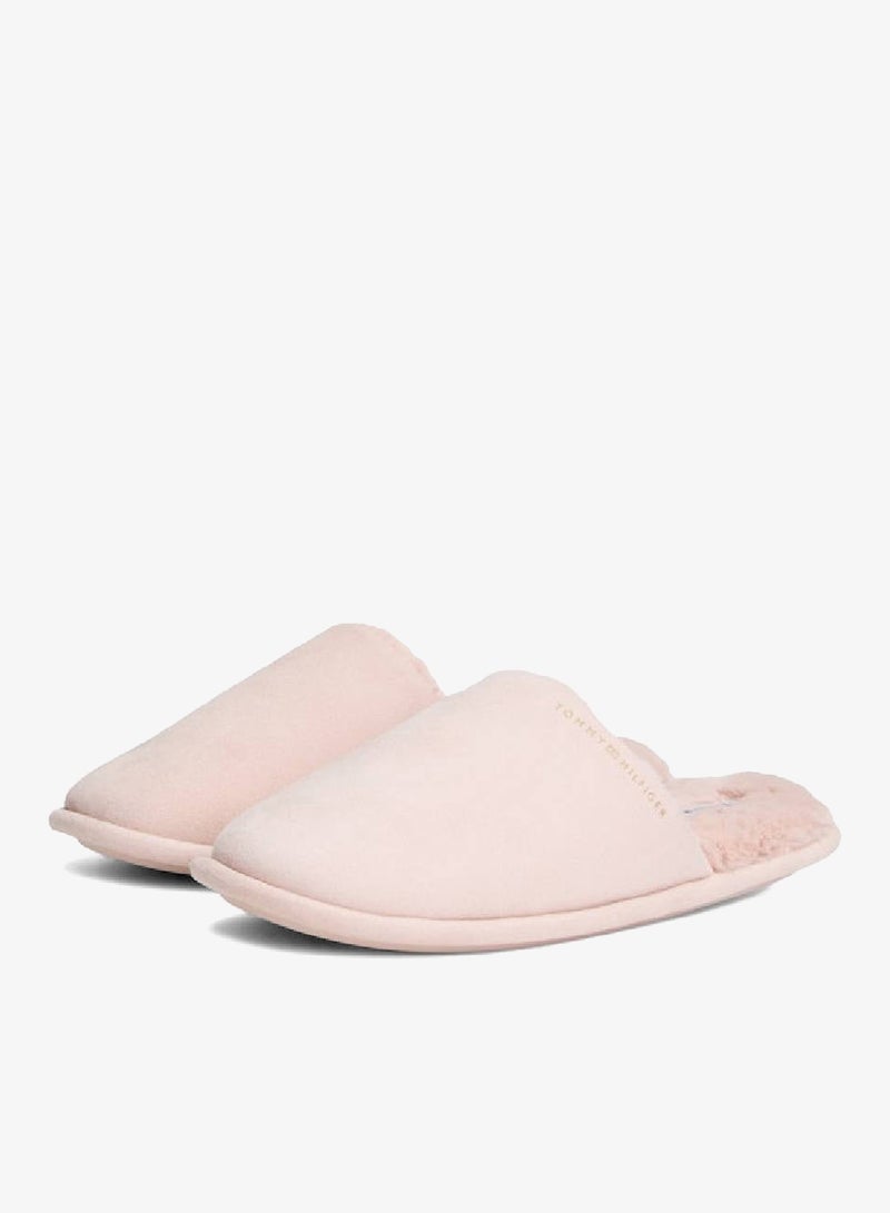 TOMMY HILFIGER Microsuede Logo Slippers - Image 2