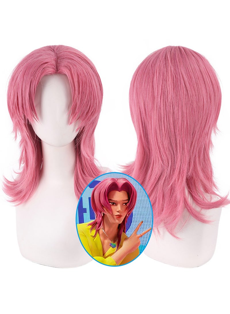 عام باروكة "ساغا بوي رومانس" بدرجات ألوان مطابقة للشخصية، تعيد تصوير المظهر بدقة لتلبية احتياجات الكوسبلاي. - Image 1