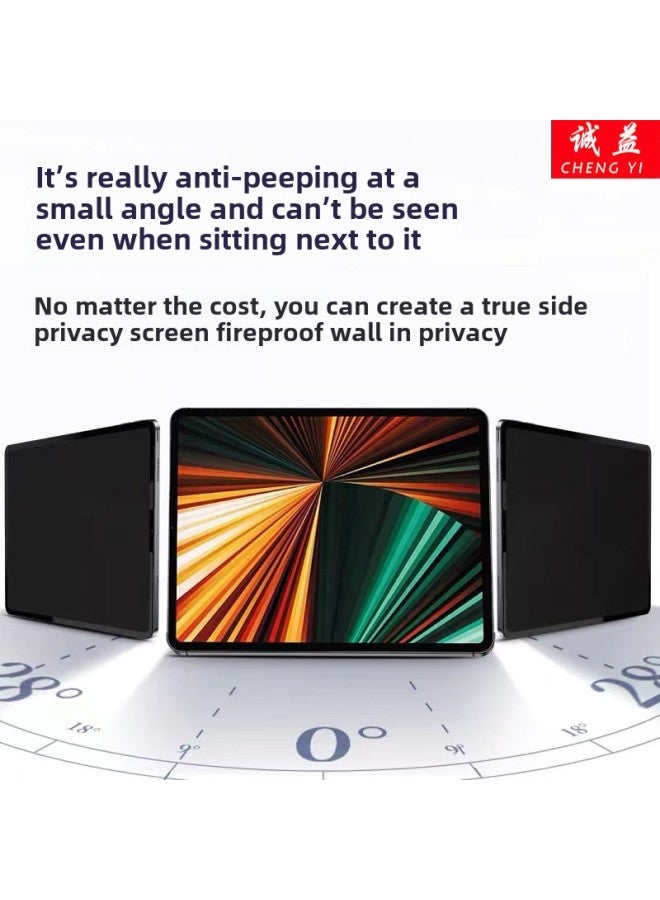IPad Pro 11 Inch Magnetic Anti-peep Film Air 11/13 Inch Removable Anti-peep Film For 2025-Color:Magnetic Removable Paper Film + Storage Clip + Packing Box-Size:iPad Pro 11 Inch 2022 - Image 3